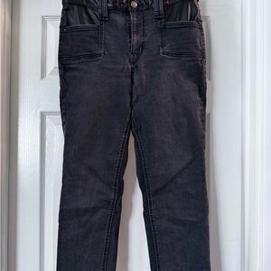 Black High-Waisted Jeans